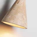 Axyaa Vintage Yellow Stone Wall Light - Creative Wabi Sabi Lighting