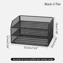 Axyaa Multi-Layer File Rack & Desk Organizer for Office, Bookshelf & Document Storage