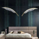 Axyaa Modern Living Room Chandeliers LED Hanging Ceiling Lamp Indoor Lighting