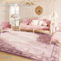 Axyaa Plush Fluffy Carpet: Luxury Soft Rug for Living Room & Bedroom