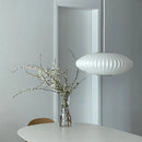 Axyaa Silk White Pendant Lamp for Dining Kitchen Island LED E27