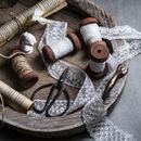 Axya Retro Lace Spool Photography Props for Vintage Still Life Scene & Home Decor