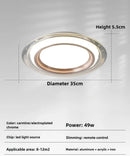 Axyaa LED Chandelier with Remote Control for Modern Home Decor