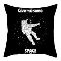 Axyaa Moon Astronaut Rocket Sofa Pillow Cover Cushion Polyester Throw TestCase