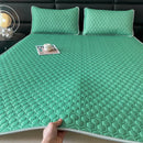 Axyaa Summer Cooling Mat Set with Latex Filling and Ice Silk Fabric