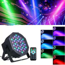Axyaa RGB Strobe Stage Light for Party DJ Disco Club Bar Birthday
