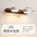 Axyaa Travertine Stone Sconce Light Rotatable for Bedroom Bedside