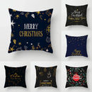 Axyaa Christmas Theme Pillowcase for Festive Sofa Decor and Holiday Gift