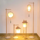 Axyaa Retro Zen Style Floor Lamp: Chinese, Japanese, Song Inspired Atmosphere Lighting