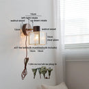 White Ceramic Axyaa LED Wall Lamp for Home Decoration & Stair Light Fixture