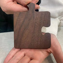 Axyaa Wood Jigsaw Coaster Set for Table Protection and Restaurant Decor