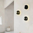 Axyaa Metal Semi-circular Wall Lamp - Modern Nordic Design