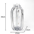 Axyaa Pomegranate Glass Vase for Flowers Arrangement and Table Decoration