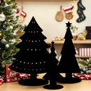 Wooden Christmas Tree Ornaments Set for Festive Home Decor by Axyaa