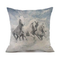 Axyaa Pentium Horse Pillowcase for Modern Home Decor and Car Sofa Pillow