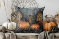 Axyaa Halloween Kids Princess and Skeleton Pillow Cover for Sofa Bedroom Car
