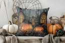 Axyaa Halloween Kids Princess and Skeleton Pillow Cover for Sofa Bedroom Car
