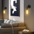 Vintage Industrial Wall Sconce Light Fixture for Bedroom Living Room by Axyaa