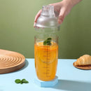 Axyaa Plastic Cocktail Shaker with Scales: 1000ml Bar Mixer Tool