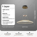 Axyaa Minimalist Luxury Living Chandelier for Elegant Dining Room Lighting