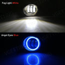 Axyaa Angel Eye Fog Light Nissan Altima Sylphy Versa X-Trail LED Daytime Running Lamp