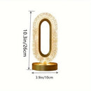 Axyaa Crystal Touch Dimming Night Light for Girls Room, USB LED Table Lamp