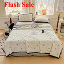 Axyaa Wrinkled Yarn Xia Liang Quilt Hepburn Wind Lace Quilt
