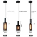 Axyaa Loft Cement Pendant Lamps - Vintage Industrial Chandeliers Lights