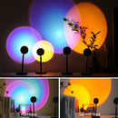 Axyaa Rainbow Sunset Lamp Projector LED Night Light - Atmosphere Lamp