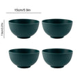Axyaa Wheat Straw Tableware Set - Unbreakable Eco-Friendly Dinnerware & Cutlery