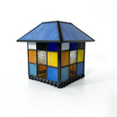 Axyaa Geometric Stained Glass House Lampshade - Chandelier, Wall Light Replacement
