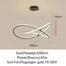 Axyaa LED Chandelier: Modern Ceiling Lights Fixture for Home Lighting, Living Room, Dining Room, Bedroom