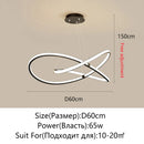 LED Chandelier by Axyaa: Modern Lighting for Living Room, Dining, Bedroom, Kitchen