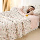 Axyaa Double Side Cold & Cooling Silk Summer Quilt Blanket