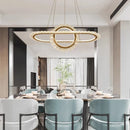 Modern LED Pendant Light by Axyaa: Stylish Chandeliers for Living & Dining Room Lighting
