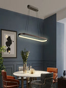 Axyaa Modern LED Chandeliers: Kitchen Dining Living Room Ceiling Pendant Light