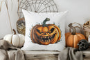 Axyaa Halloween Pumpkin Jack Decor Pillow Cover for Sofa Bedroom Car