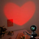 Axyaa Sunset Love Projector Rainbow Light for Bedroom Atmosphere