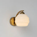 Axyaa Nordic Glass Wall Lamp for Bedroom and Aisle Lighting