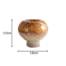 Axyaa Elegant Gradient Glass Vase for Stunning Floral Arrangements