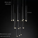 Axyaa Minimal Pendant Lights for Modern Spaces: Restaurants, Villas, Duplexes, LED Fixtures, Home Decor