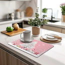 Axyaa Christmas Gift Box Kitchen Bathroom Drying Mat Anti-slip Absorbent Draining Pad