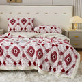 Axyaa Jacquard Lambswool Blanket: Warm, Skin-Friendly, Queen King Size Comforter