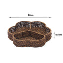 Axyaa Rattan Wicker Serving Baskets - 10 Styles for Restaurant Tabletop Display