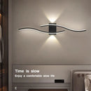 Axyaa LED Wall Sconce Lights: Creative Bedroom Living Room Aluminum Wall Lamps
