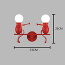 Axyaa Cute Doll Wall Light for Bedroom - LED Indoor Sconce Home Decors