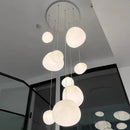 Axyaa Nordic Stair Chandelier Living Room Dining Pendant Ceiling Light