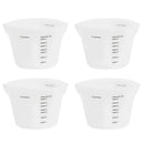 Axyaa Silicone Measuring Jug 500ml Mixing Cup Kitchen Baking Tool