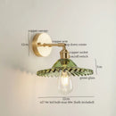 Axyaa Glass LED Wall Lights Fixture for Home Decor and Bathroom Mirror
