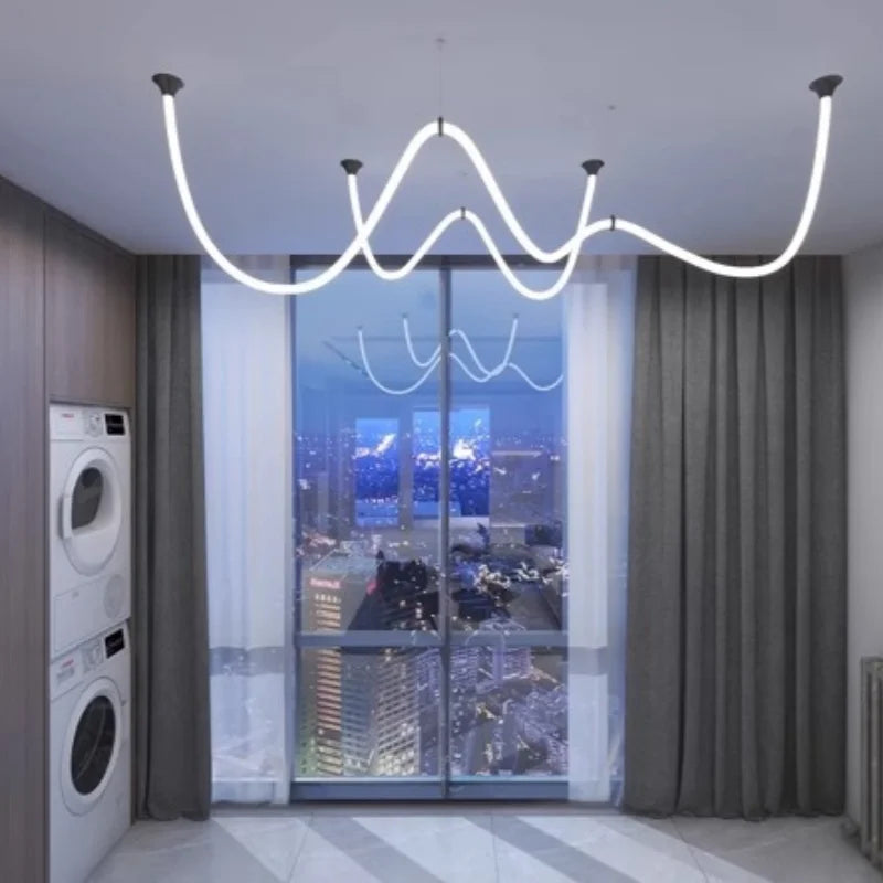 Axyaa Weaving Hose Ceiling Lamp for Home Decor Lighting